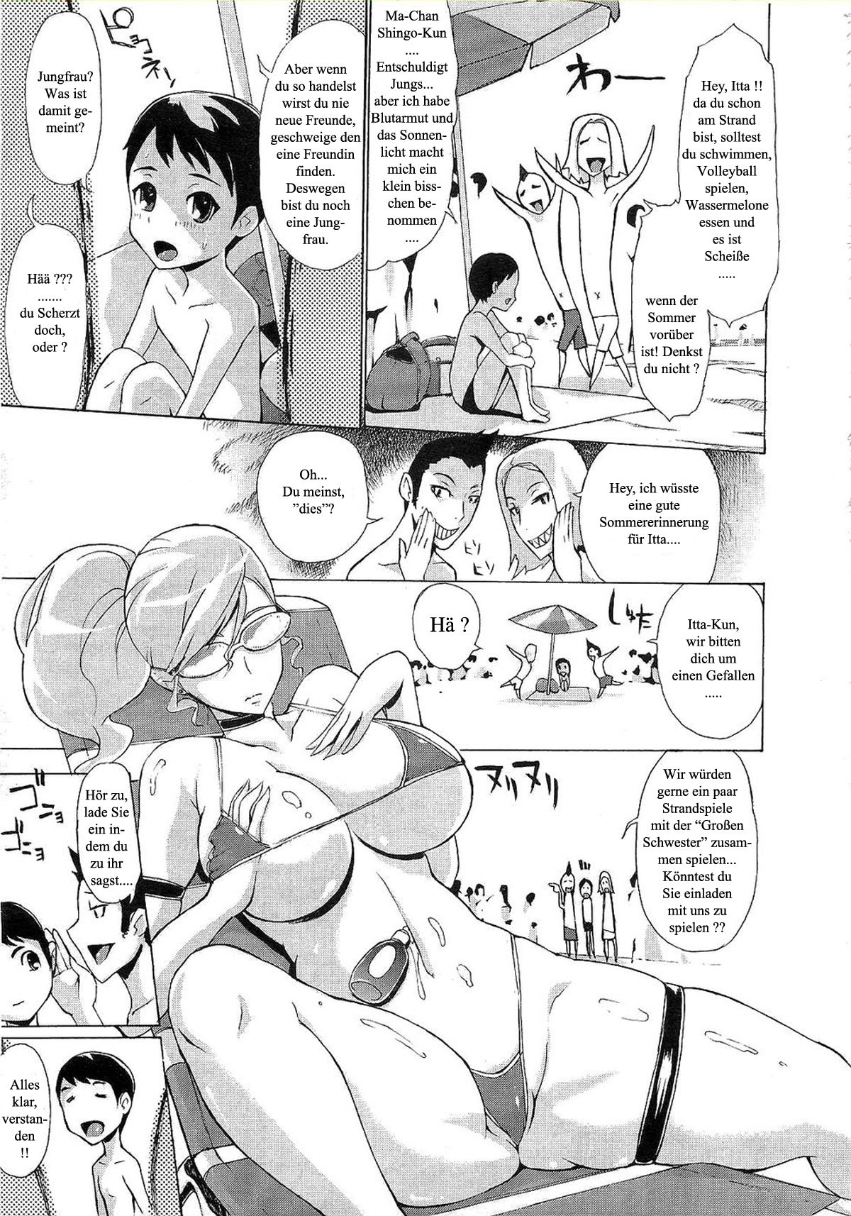 Mizugi Onee-san o Meguru Bouken | Bikini - Abenteuer mit der älteren Schwester page 3 full