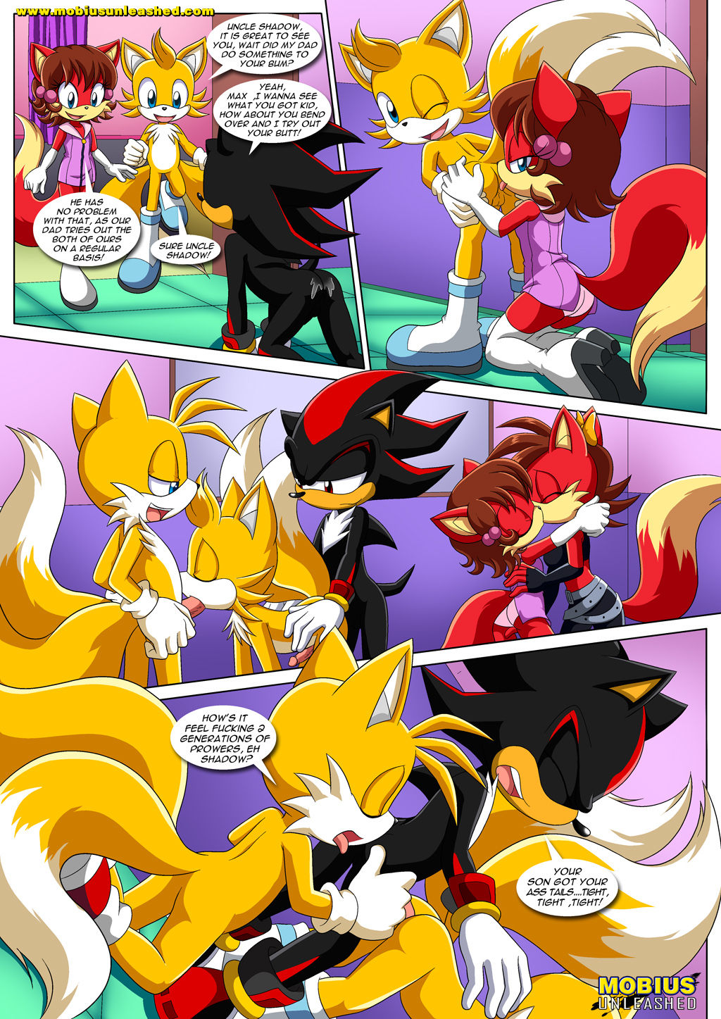 The Prower Family Affair - Foxy Black  COMPLETED page 3 full