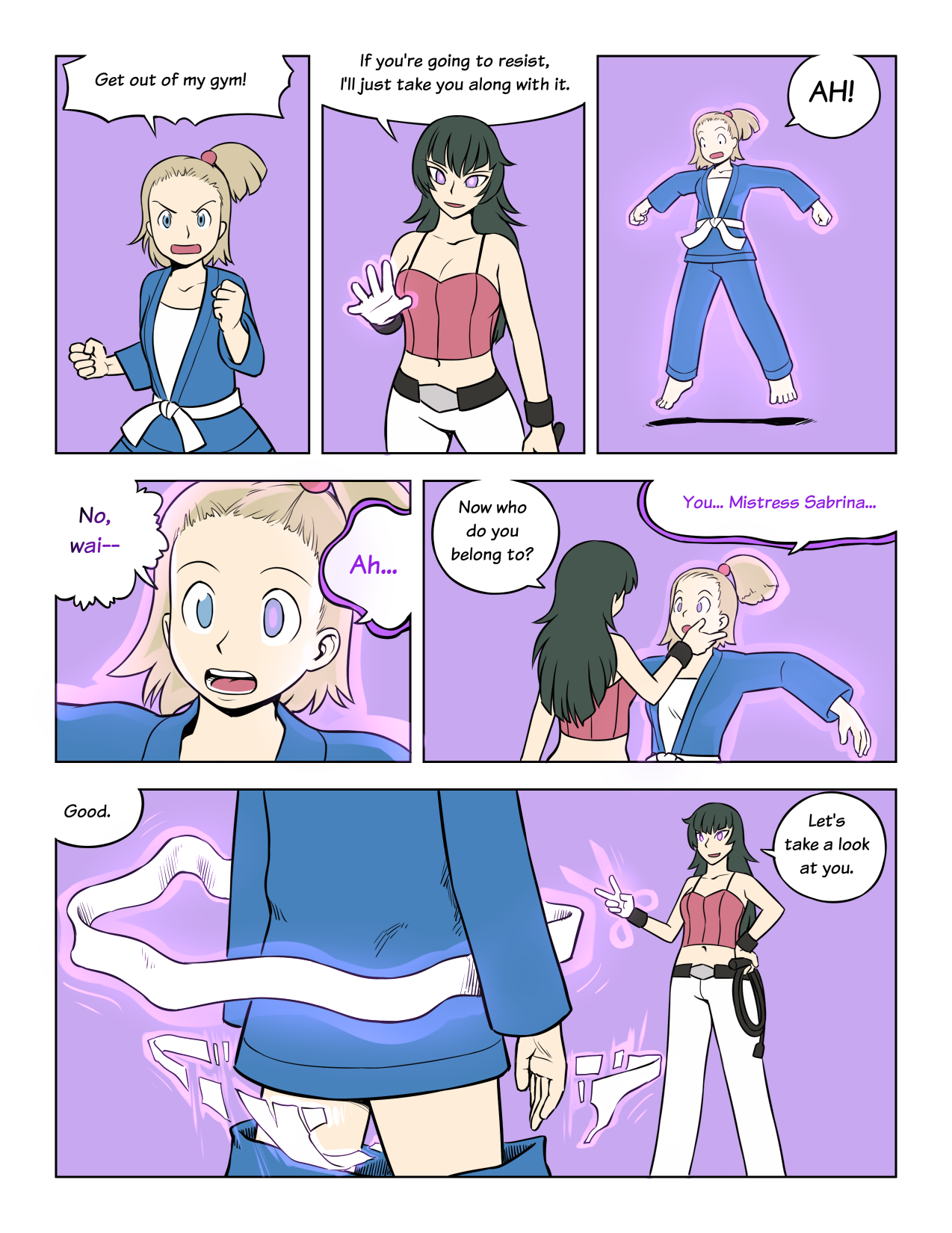 Sabrina's New Mount page 1 full