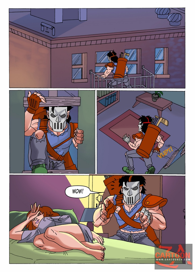 COMIC TMNT  CARTOONZA page 1 full