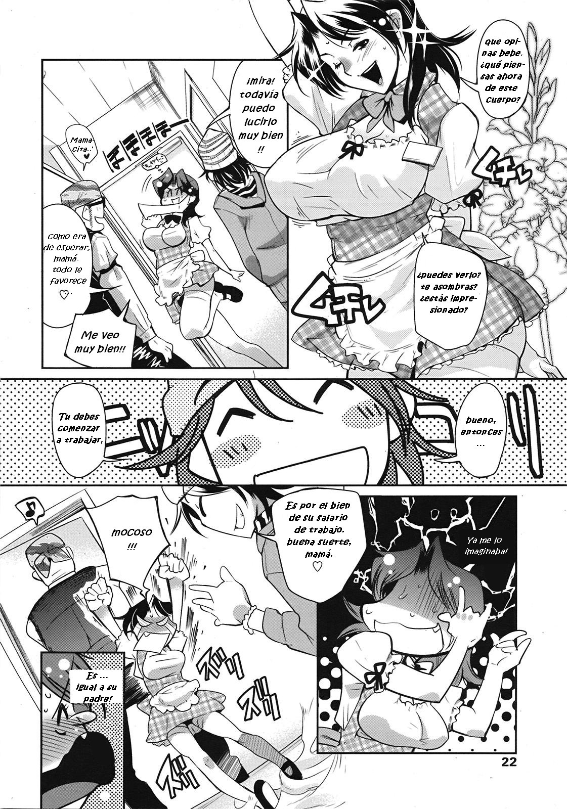 Muchi Muchi to wa Tsumi | Tight Clothes Mama Part 2 page 8 full