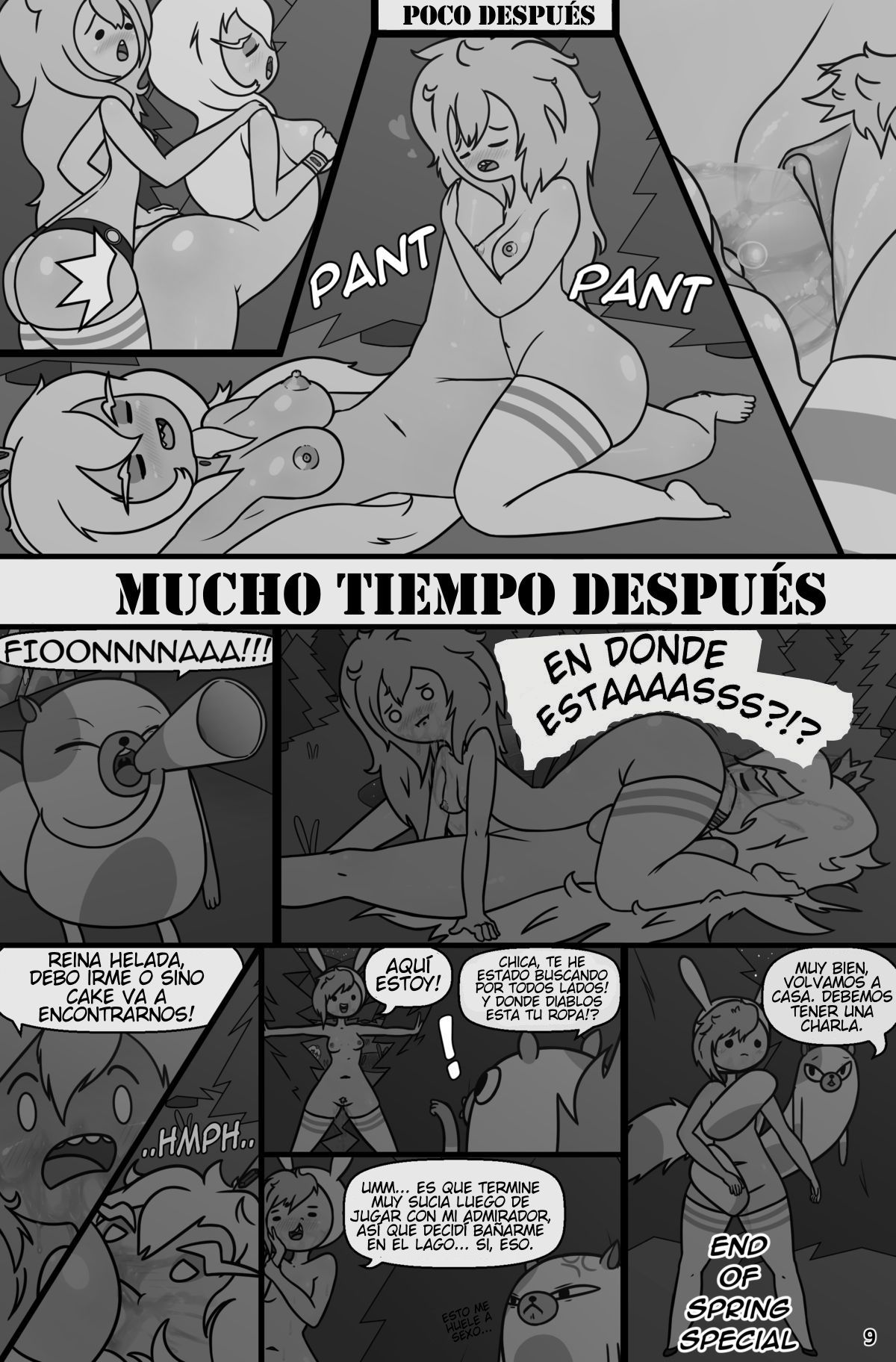 MisAdventure Time Spring Special - The Cat, the Queen, and the Forest page 10 full