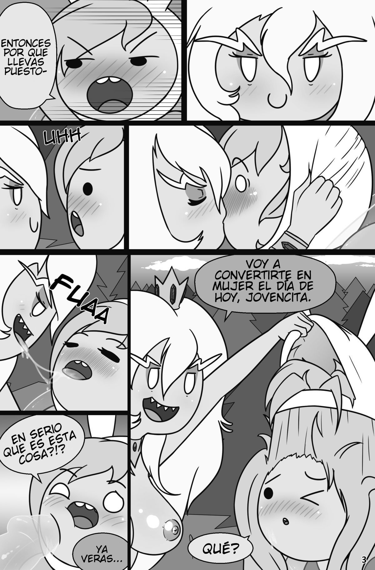 MisAdventure Time Spring Special - The Cat, the Queen, and the Forest page 4 full