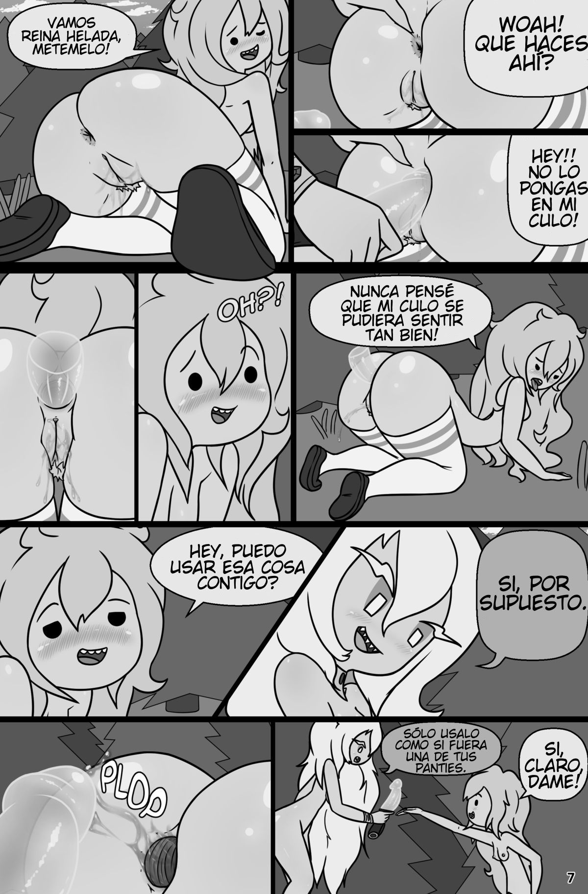 MisAdventure Time Spring Special - The Cat, the Queen, and the Forest page 8 full
