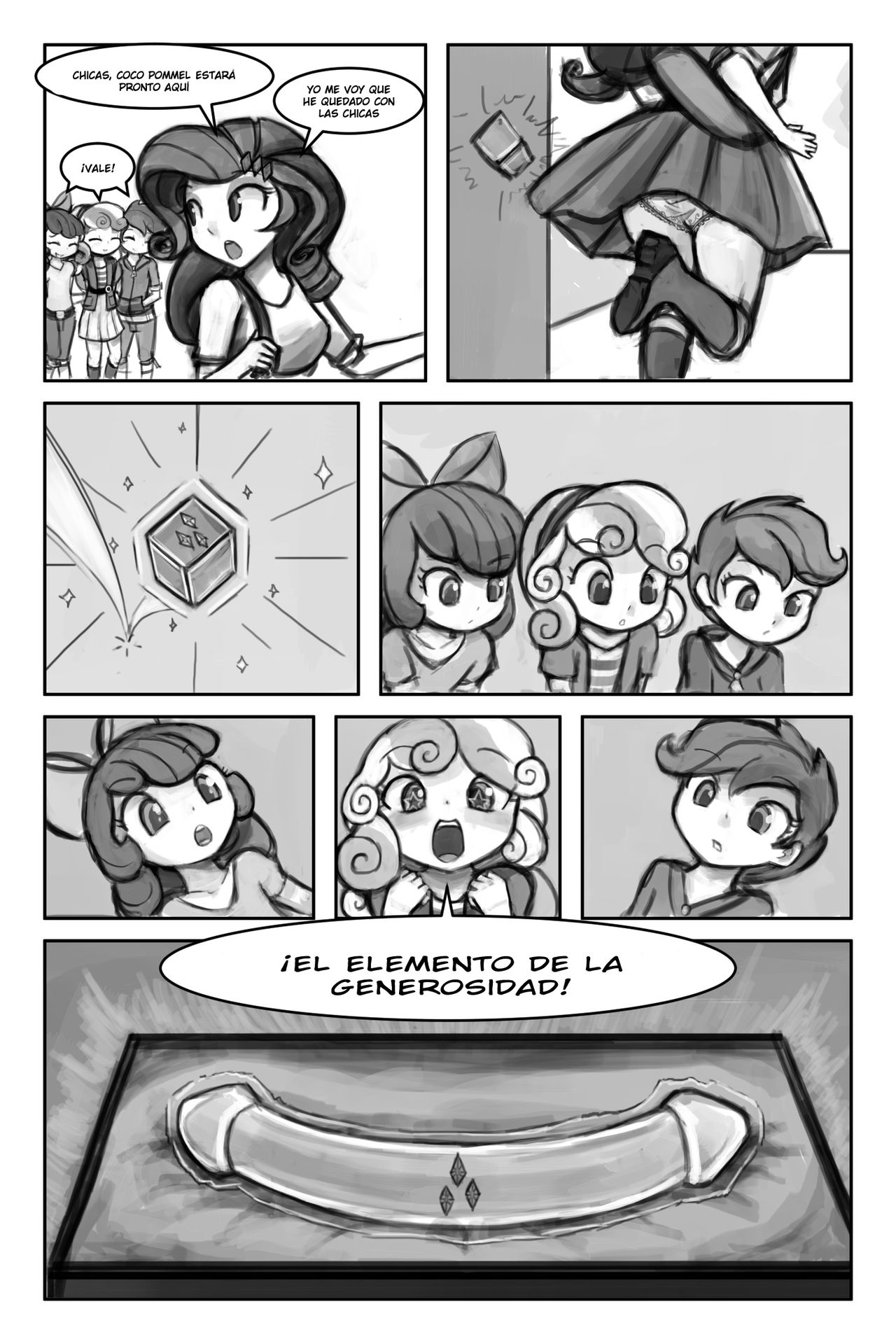 The Cutie Mark Crussaders - The Element of Generosity  LKNOFansub page 2 full