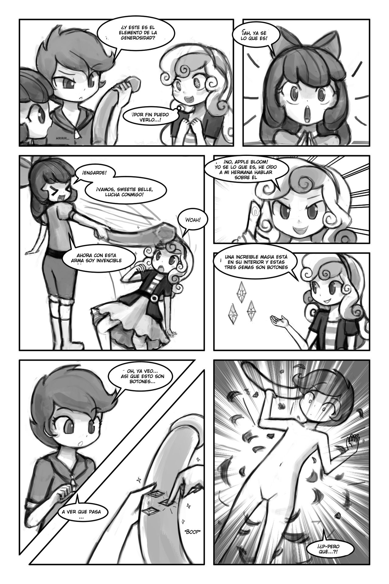 The Cutie Mark Crussaders - The Element of Generosity  LKNOFansub page 3 full