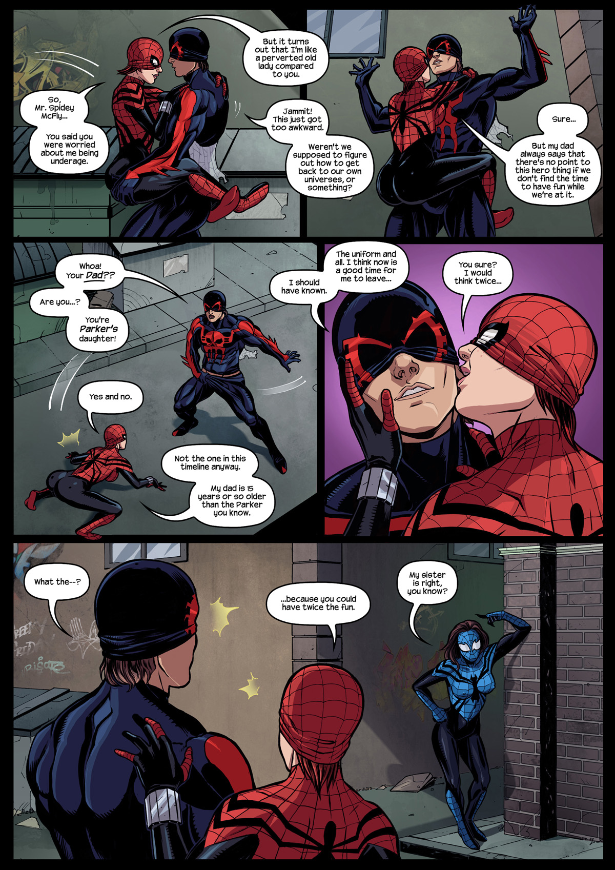 Mayday Spidey page 5 full