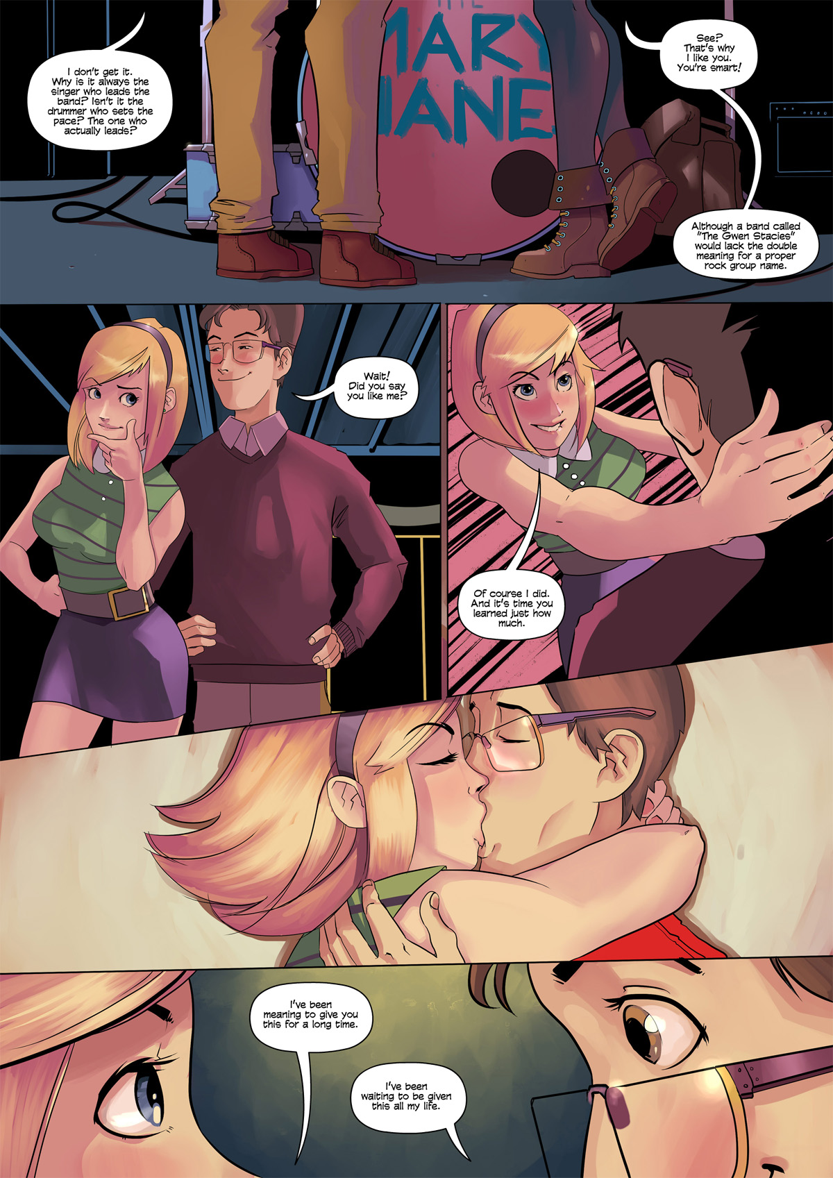 Porn Edge of Spider-Verse - Spider Gwen page 4 full