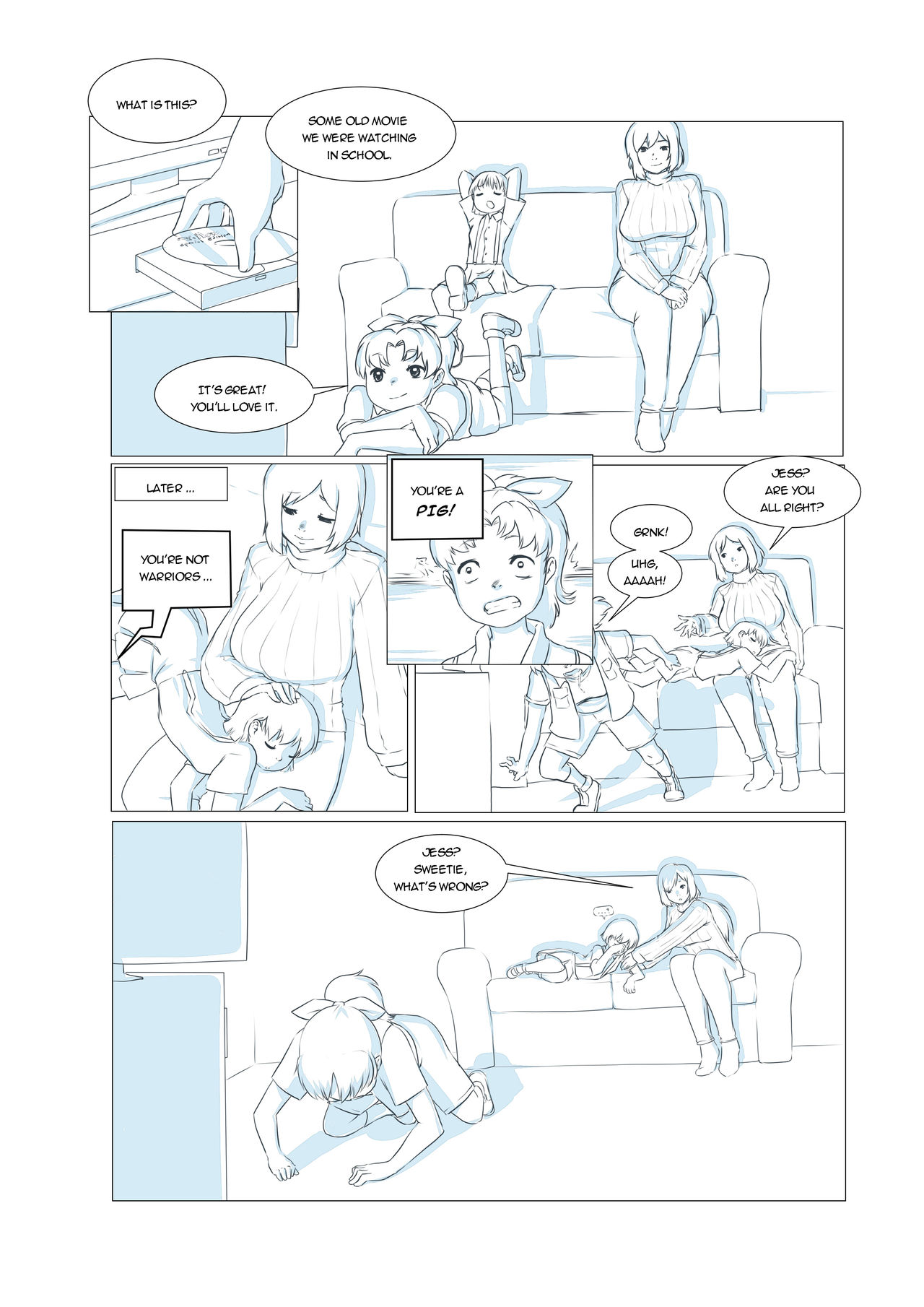 You're All Pigs page 1 full