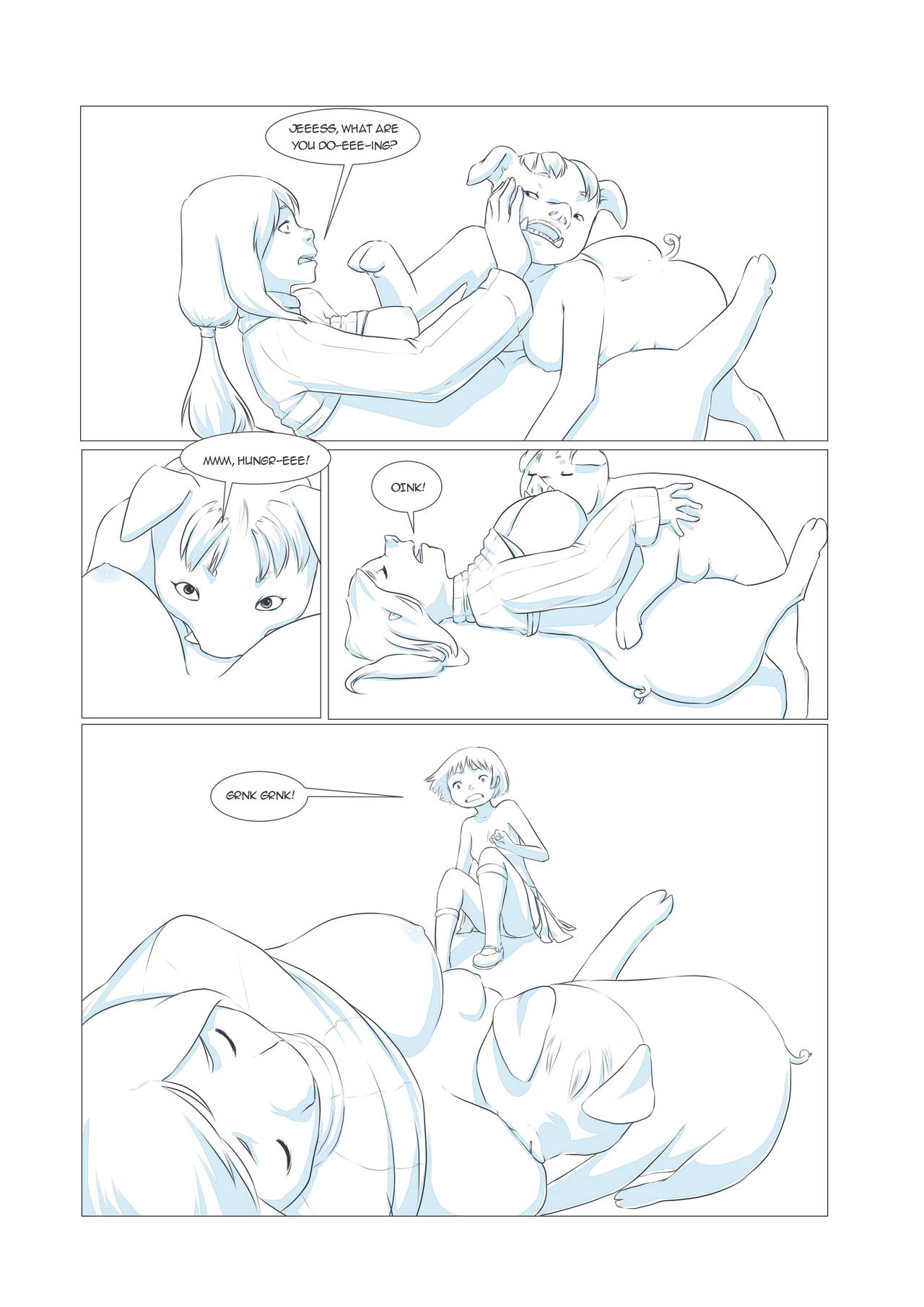 You're All Pigs page 6 full