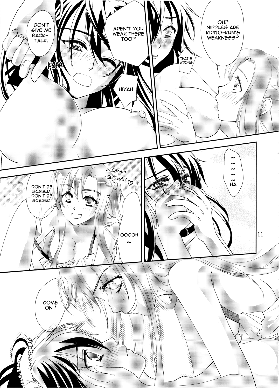 Kirito-kun no Shiroku Betatsuku nani ka page 10 full