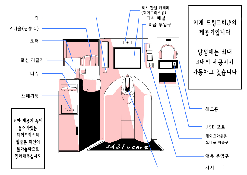Ochinpo Cafe ~ drink bar♂ hen~ | 자지 카페 ～드링크바 편～ page 4 full