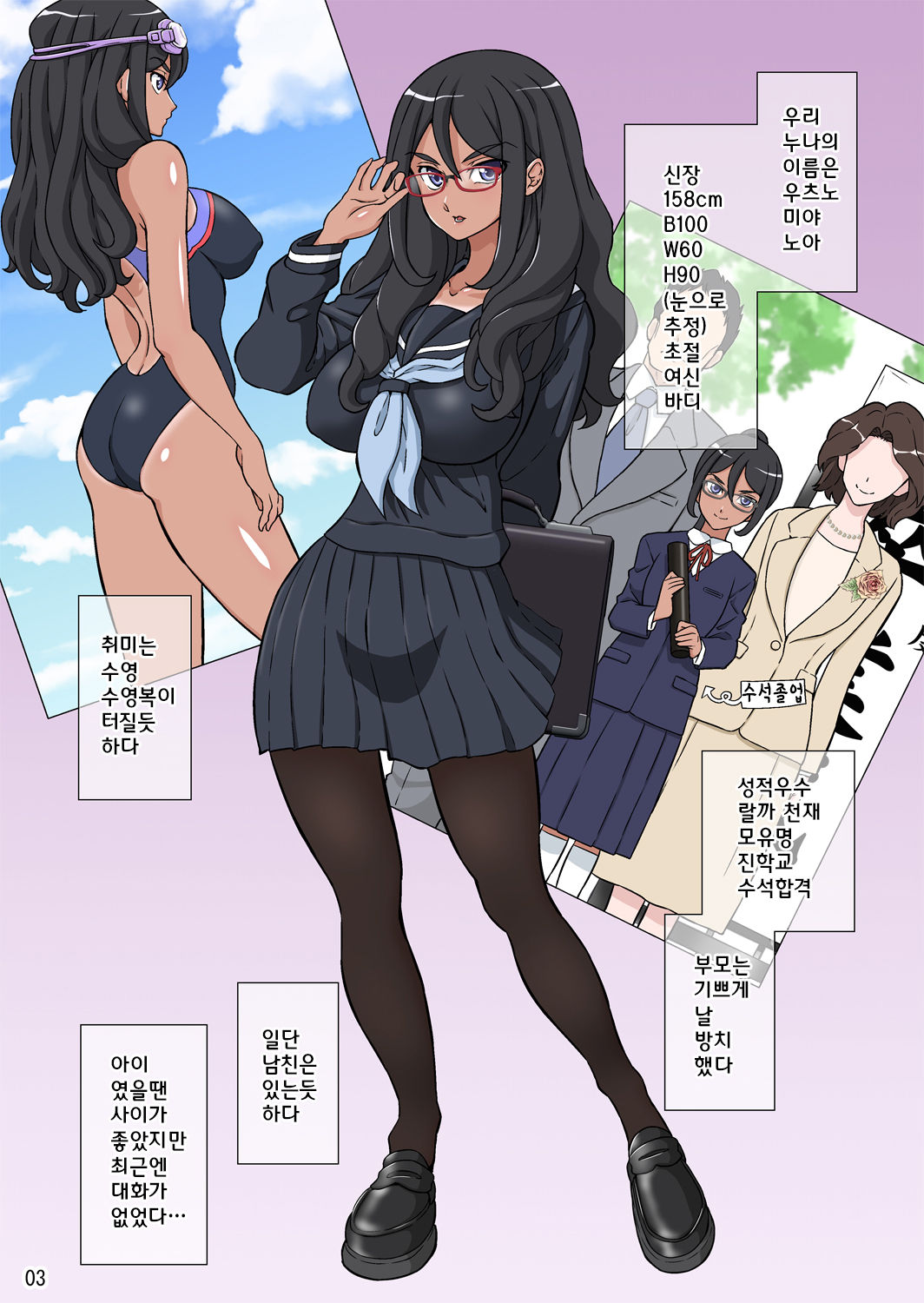Boku no Nee-chan wa Chouzetsu Kami BODY Tensai Chijo page 3 full