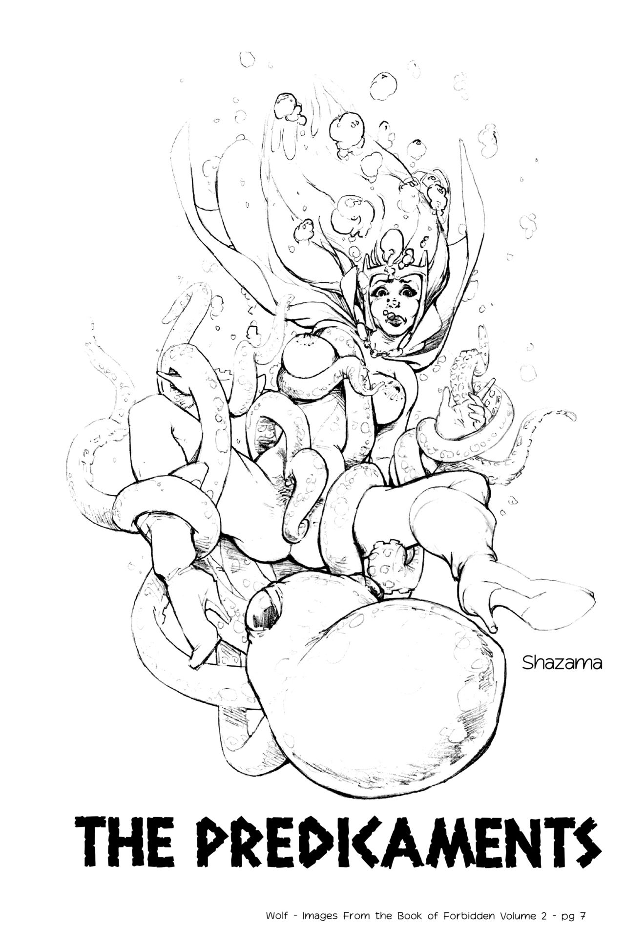 Wolf, More Images from the Book of Forbidden - Vol 2 page 9 full