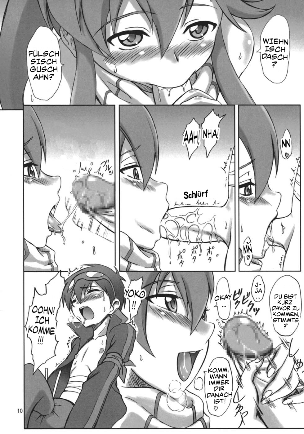 Ore no Drill ni Omae ga Naita | You Cried For My Drill page 9 full