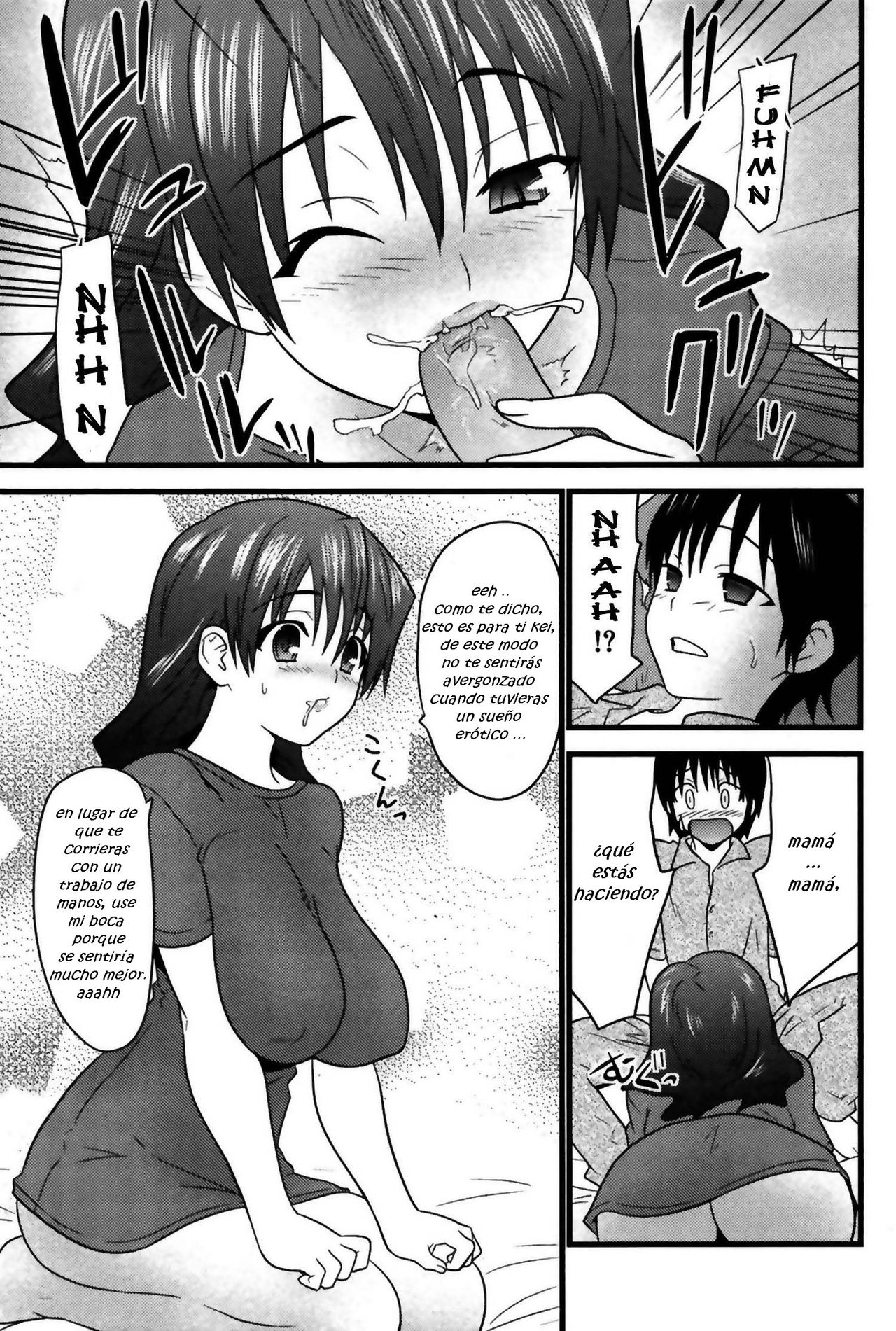 Chichioya wa Kaigai Funin de Boshi Futari | El padre está en una cita en el extranjero por lo que, la madre y el hijo están solos. page 5 full