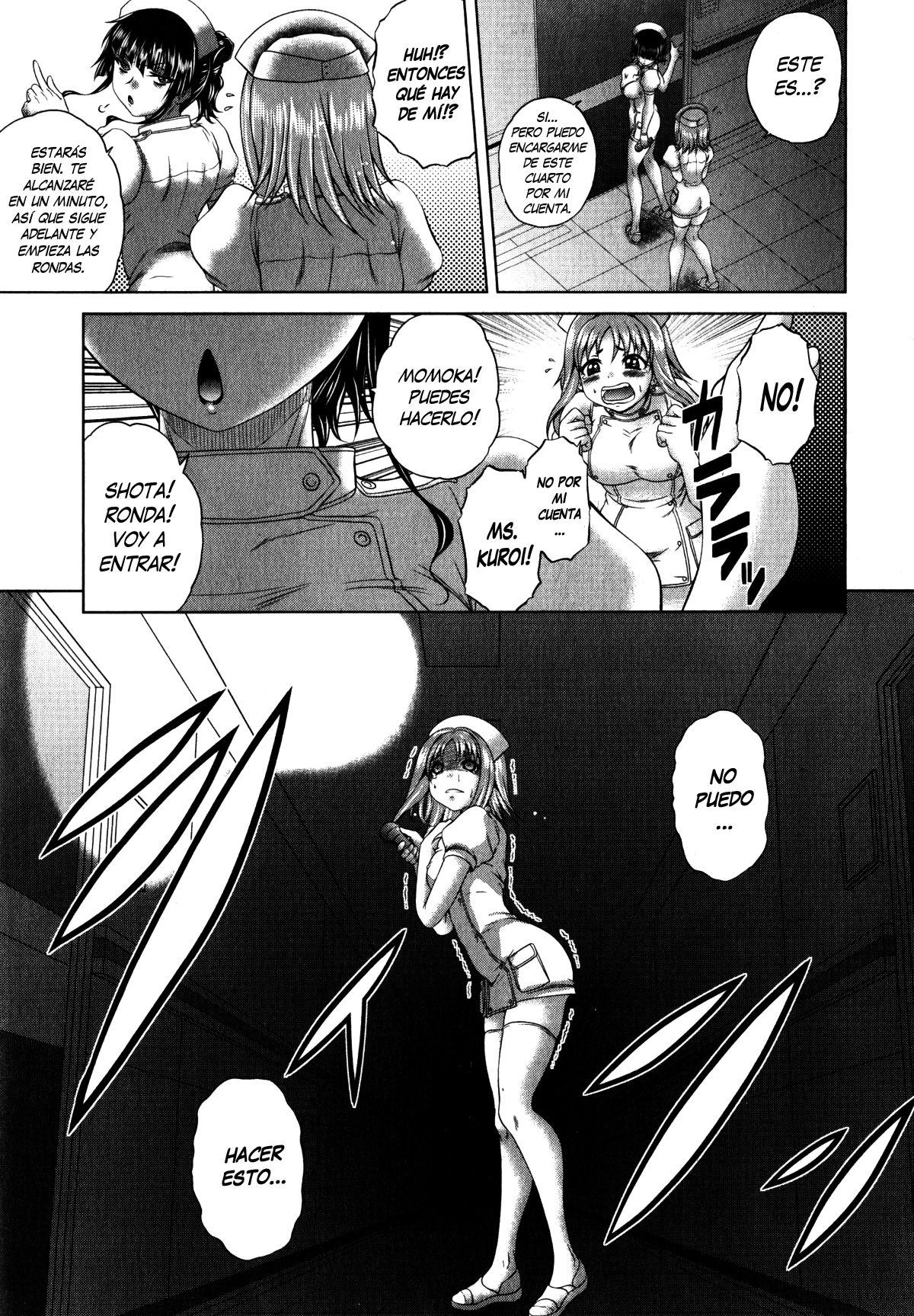 Youkoso Yosakura Byouin e - Kuroi-san to Momoka-chan no Nichijou | Bienvenido al Hospital Yusakura- La Vida Diaria de la Enfermera Kuroi y Momoka page 3 full