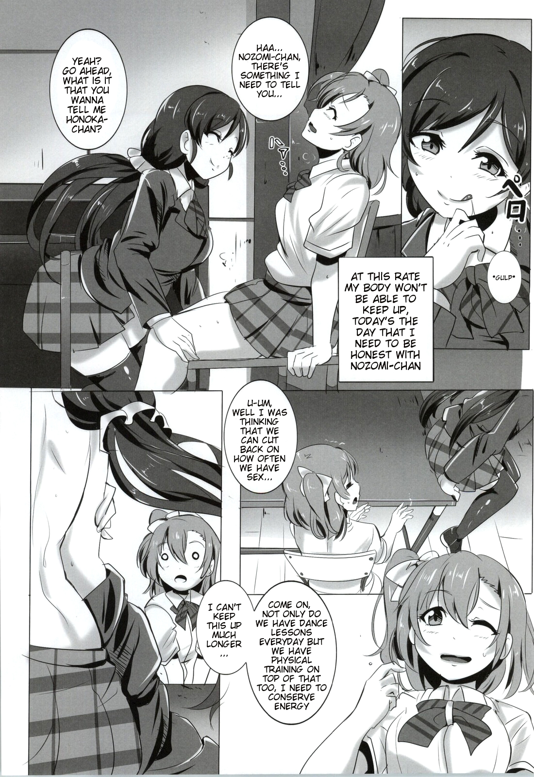 Honoka to Nozomi no Zubozubo Seikatsu | Honoka and Nozomi's Sex Life page 4 full