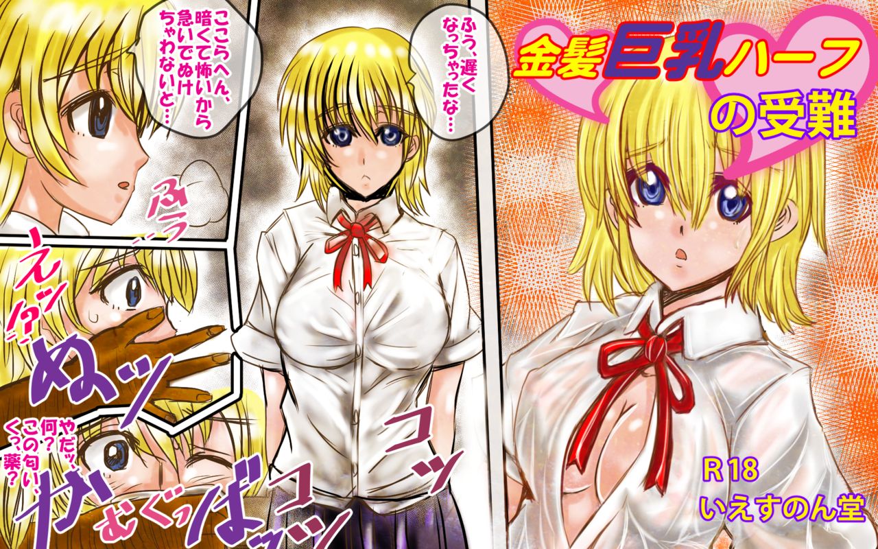Kinpatsu Kyonyuu Half no Junan page 2 full