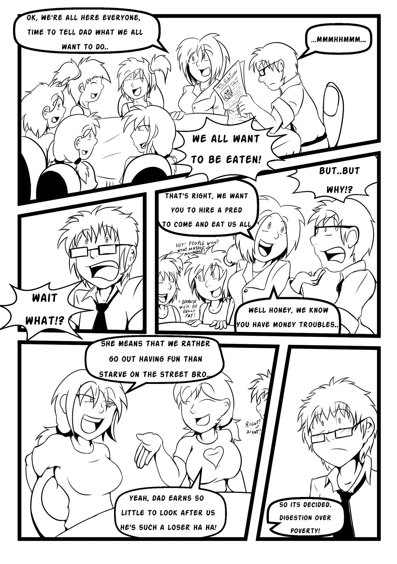 Family Feast page 1 full