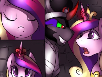Cadance x Sombra cover