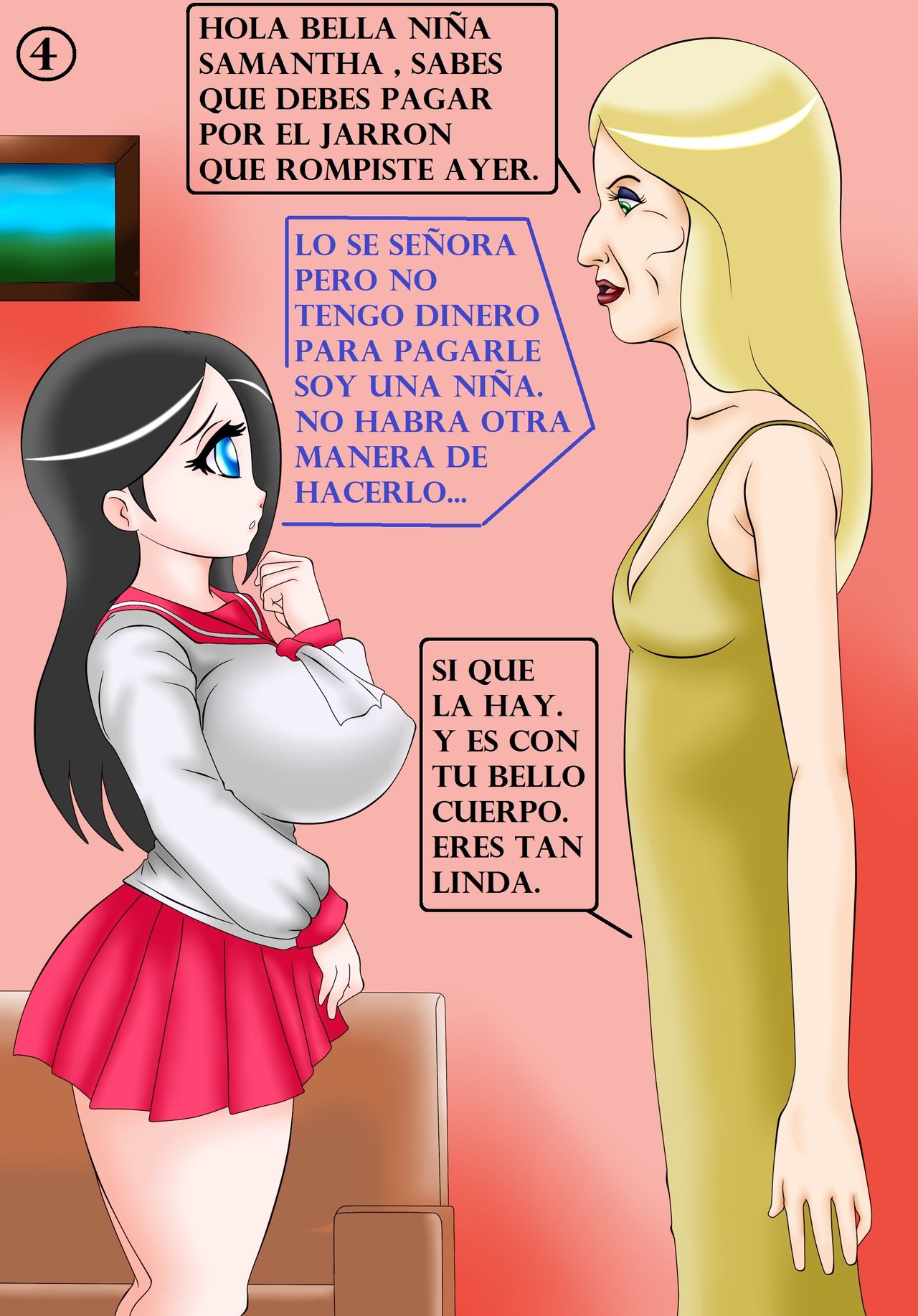 SAMANTHA LA NIÑA TRAVIEZA page 4 full