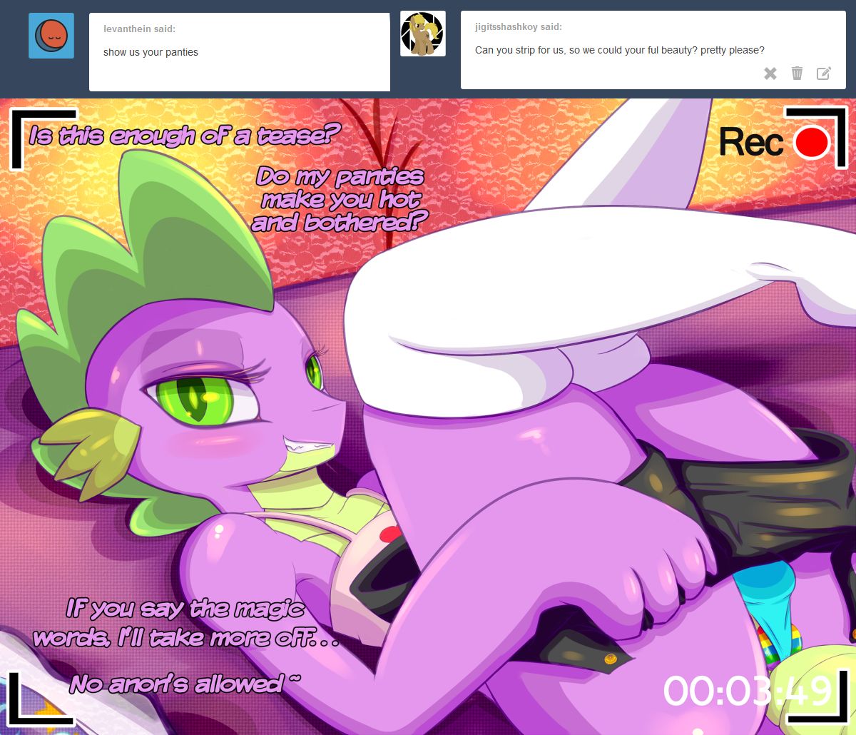 Sexy Webshow Spike page 5 full