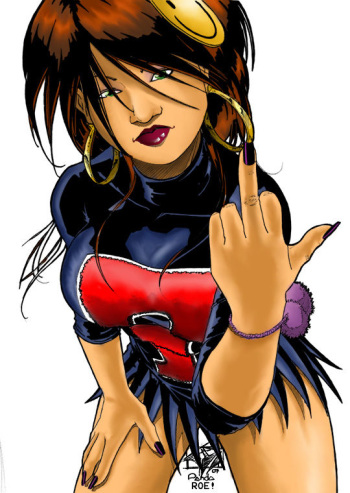 Panda Delgado of Barely Legal cover