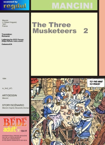 The Three Musketeers 2 cover