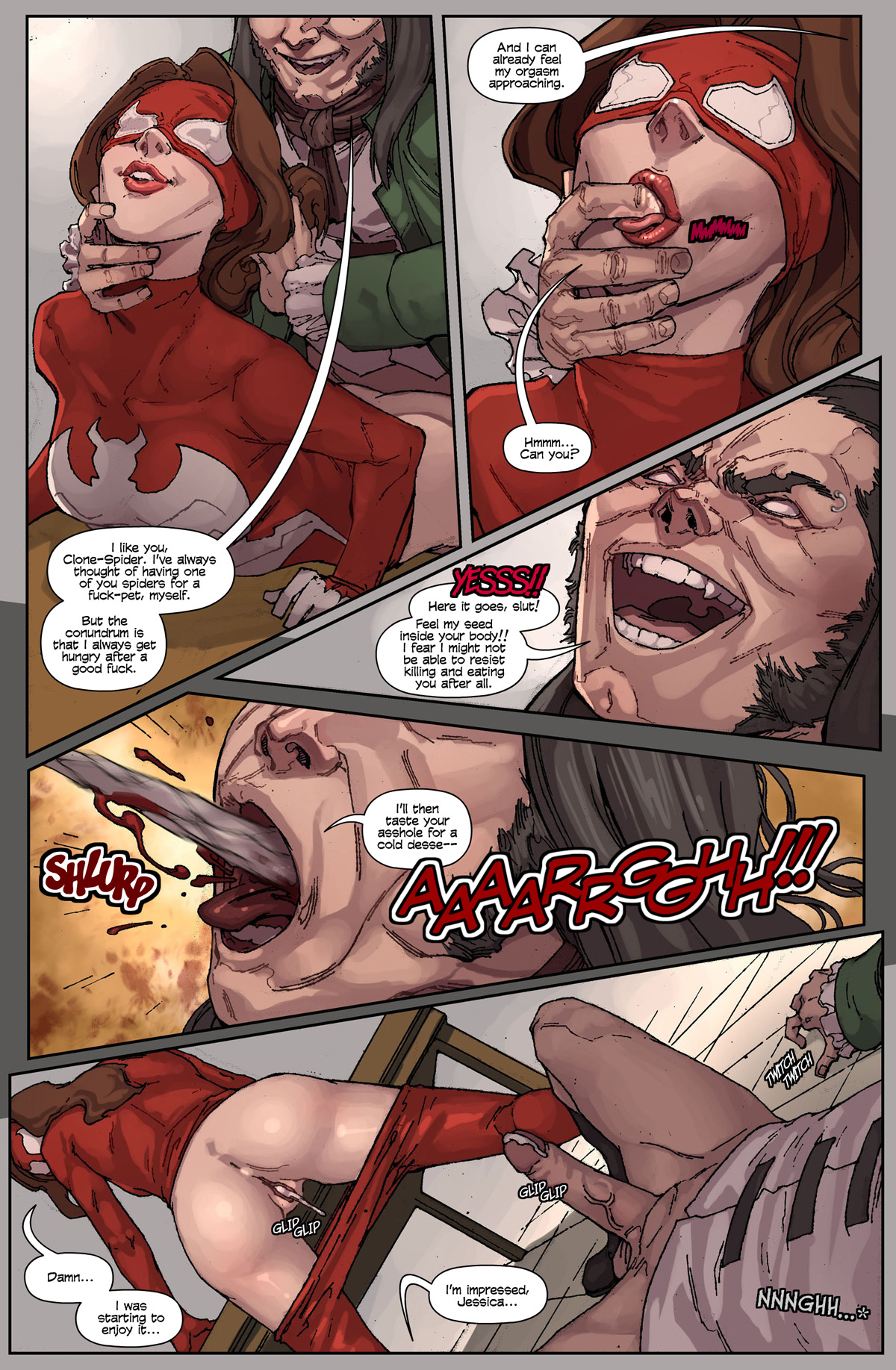 Porn Edge of Spider-Verse - Scarlet Spiders - Maxxximum Clonecest page 4 full