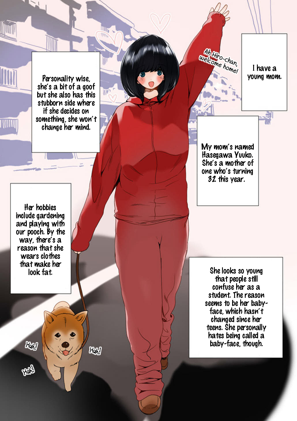 Omamagoto Hasegawa-san chi no Oyakokankei Ichiwame "Haha to Oppai" page 4 full