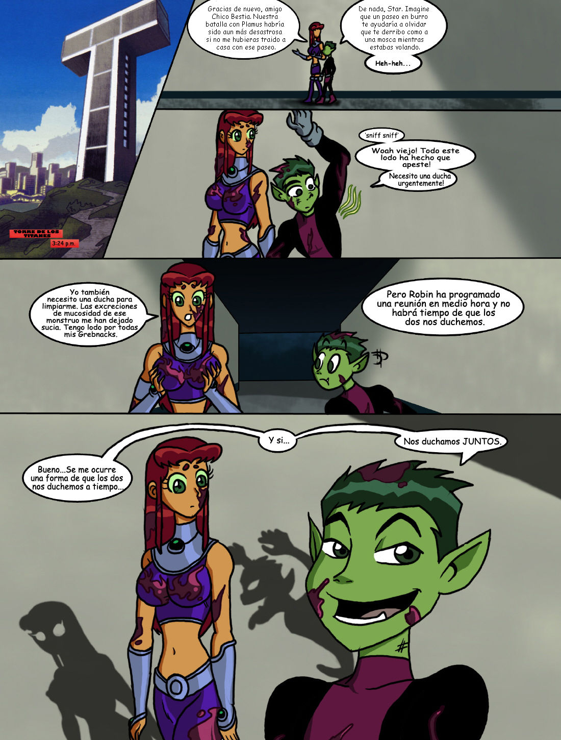 Ducha Compartida Con Starfire page 2 full