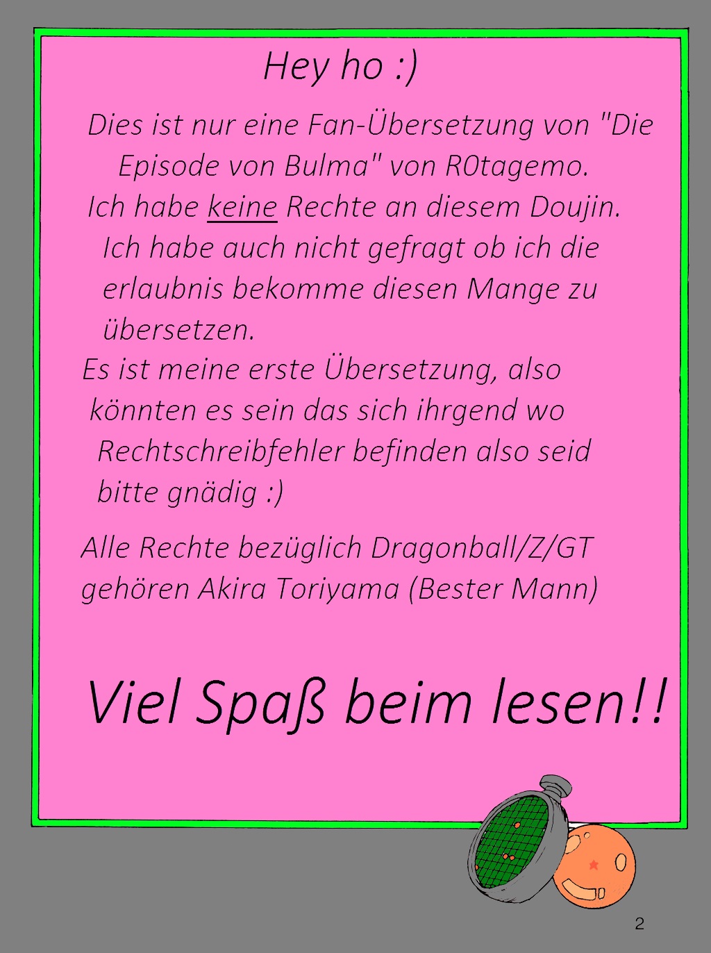 Dragon Ball EB 1 - Episode of Bulma page 3 full