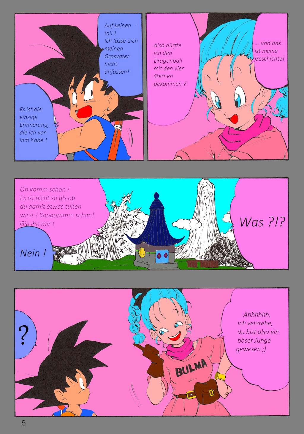 Dragon Ball EB 1 - Episode of Bulma page 5 full
