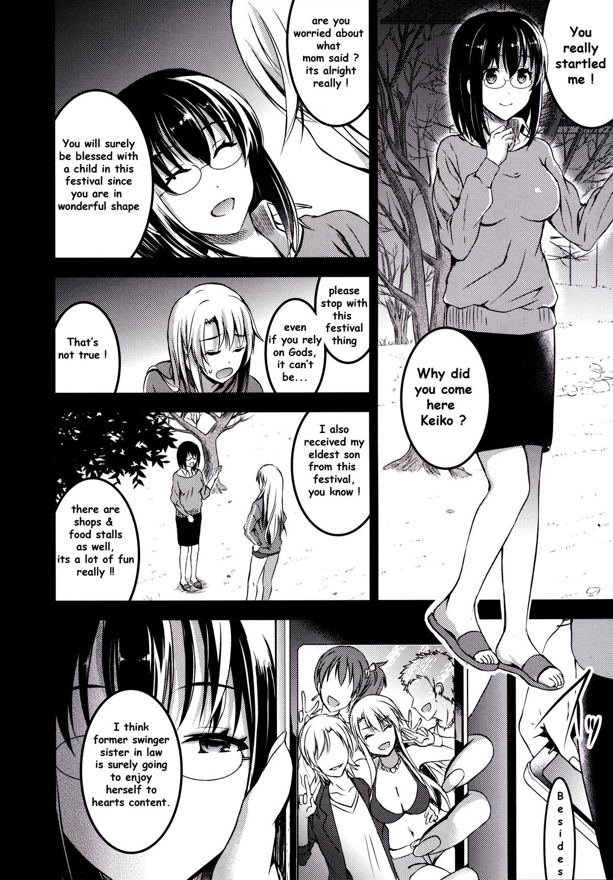 Mukashi Ecchi 5 Koushoku Zuma - Tane Morai Rankou Hen | Mukashi Ecchi 5 - Lewd wife's seed accepting promiscuous sex page 10 full