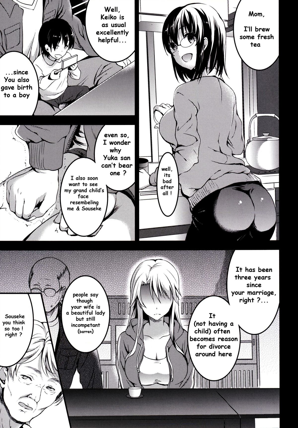 Mukashi Ecchi 5 Koushoku Zuma - Tane Morai Rankou Hen | Mukashi Ecchi 5 - Lewd wife's seed accepting promiscuous sex page 7 full