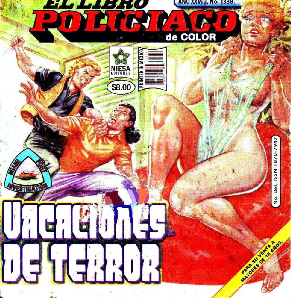 El Libro Policiaco de Color 1338 page 1 full