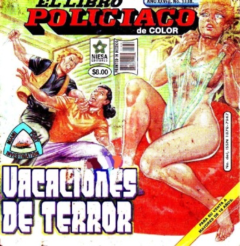El Libro Policiaco de Color 1338 cover