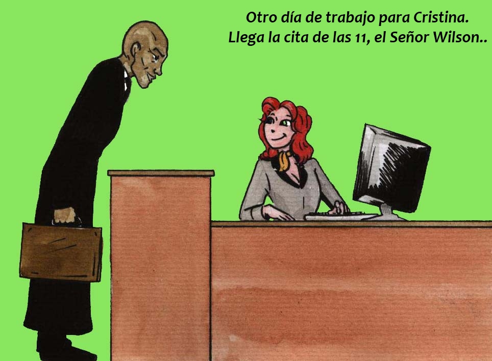 CRISTINA EN LA OFICINA page 2 full