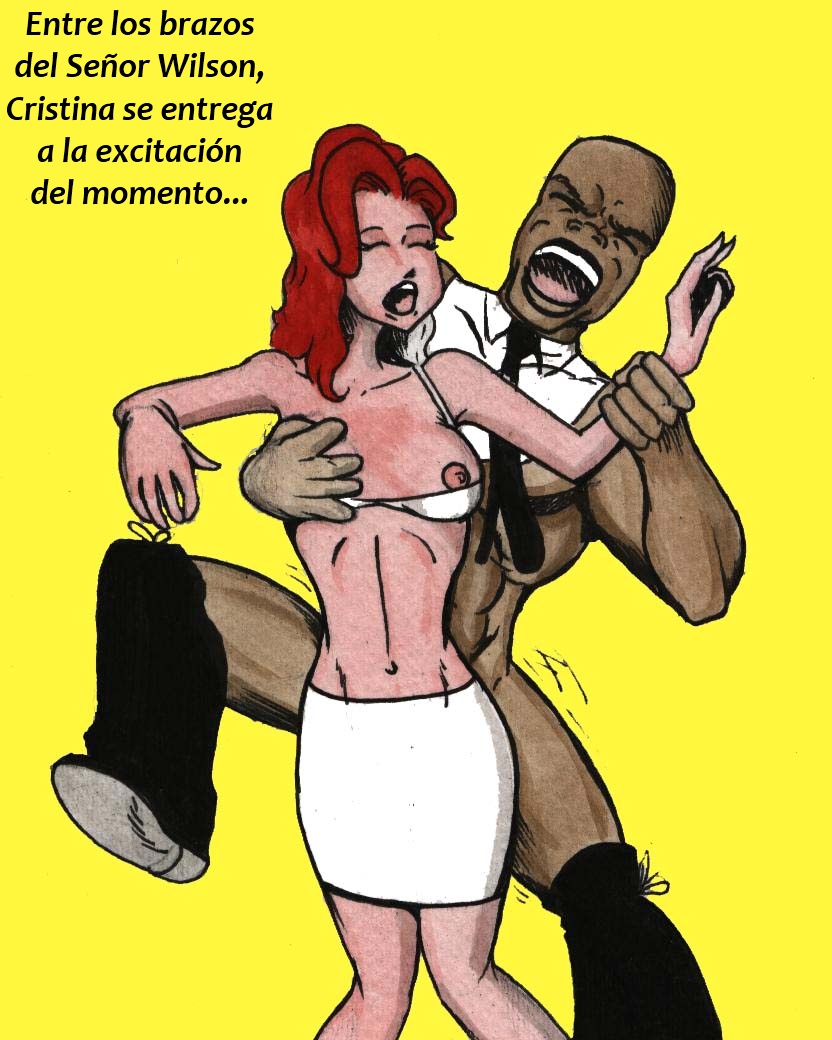 CRISTINA EN LA OFICINA page 9 full