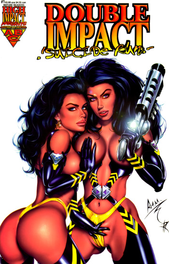 Double Impact - Suicide Run 01 cover