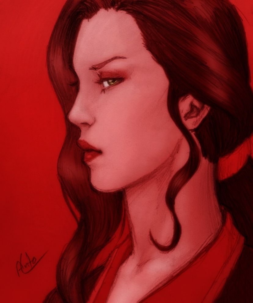 Korra &amp; Asami drawings page 2 full
