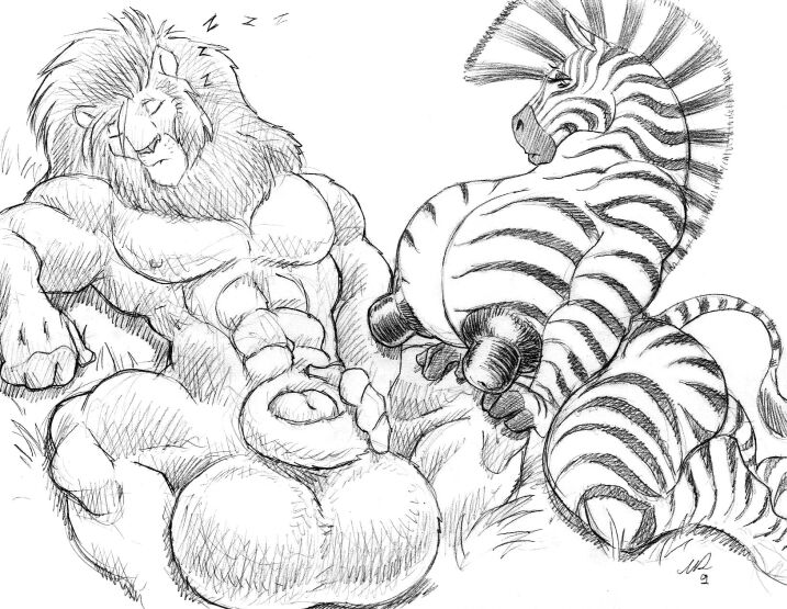 Lion v. Zebra page 7 full