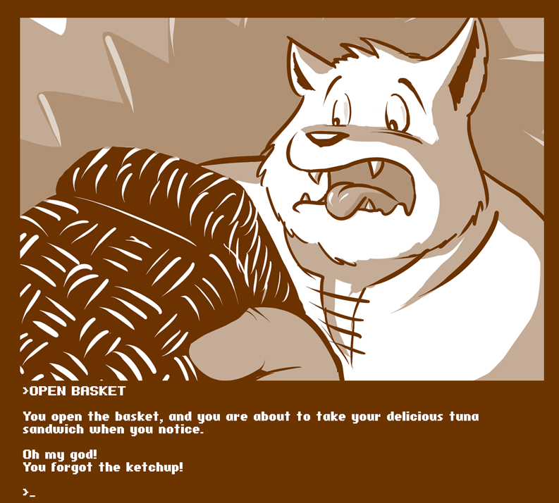 Caesarcub - Interactive Fiction - The Forest page 3 full
