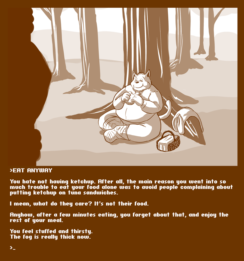 Caesarcub - Interactive Fiction - The Forest page 4 full