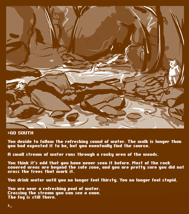 Caesarcub - Interactive Fiction - The Forest page 7 full