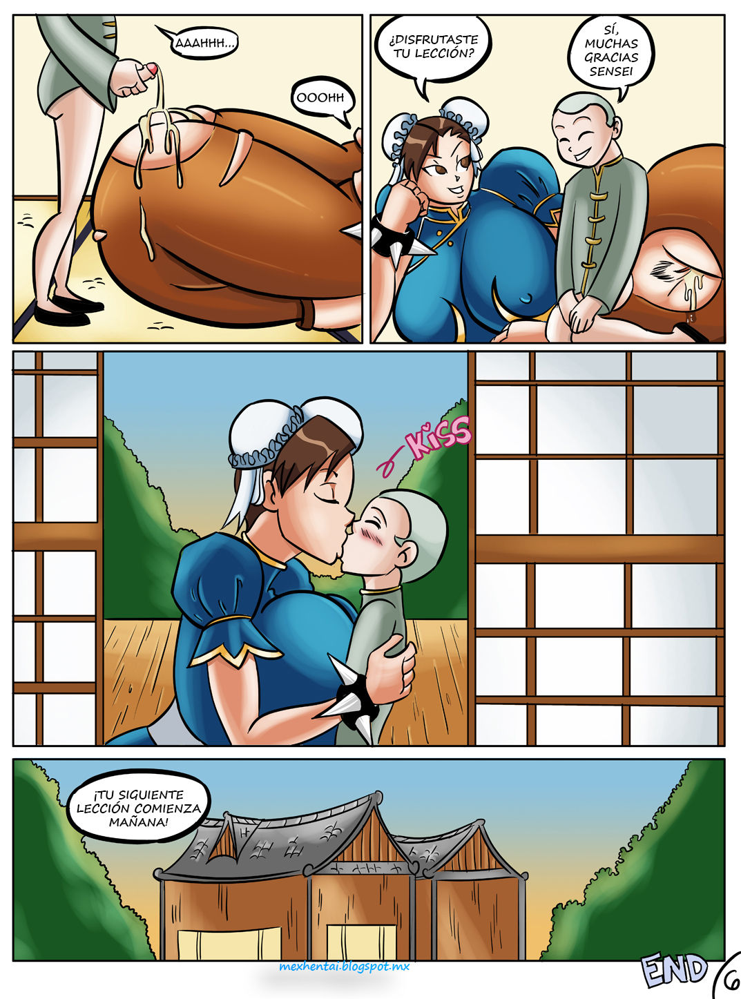 La Lección Privada de Chun-li page 7 full