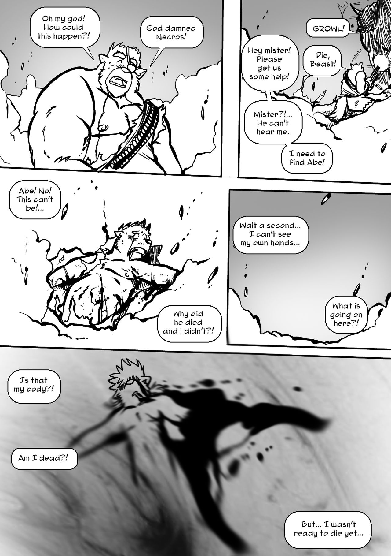 Mark Wulfgar - Kuma Senshi no Bokki 04 page 3 full
