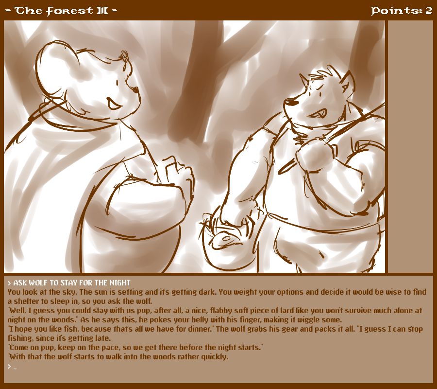 Caesarcub - Interactive Fiction - The Forest III page 7 full