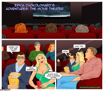 Hotwifecomics - Movie Theater cover